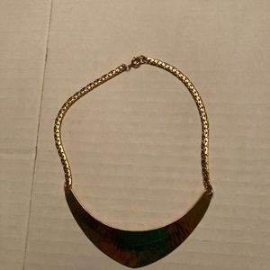 Gold choker